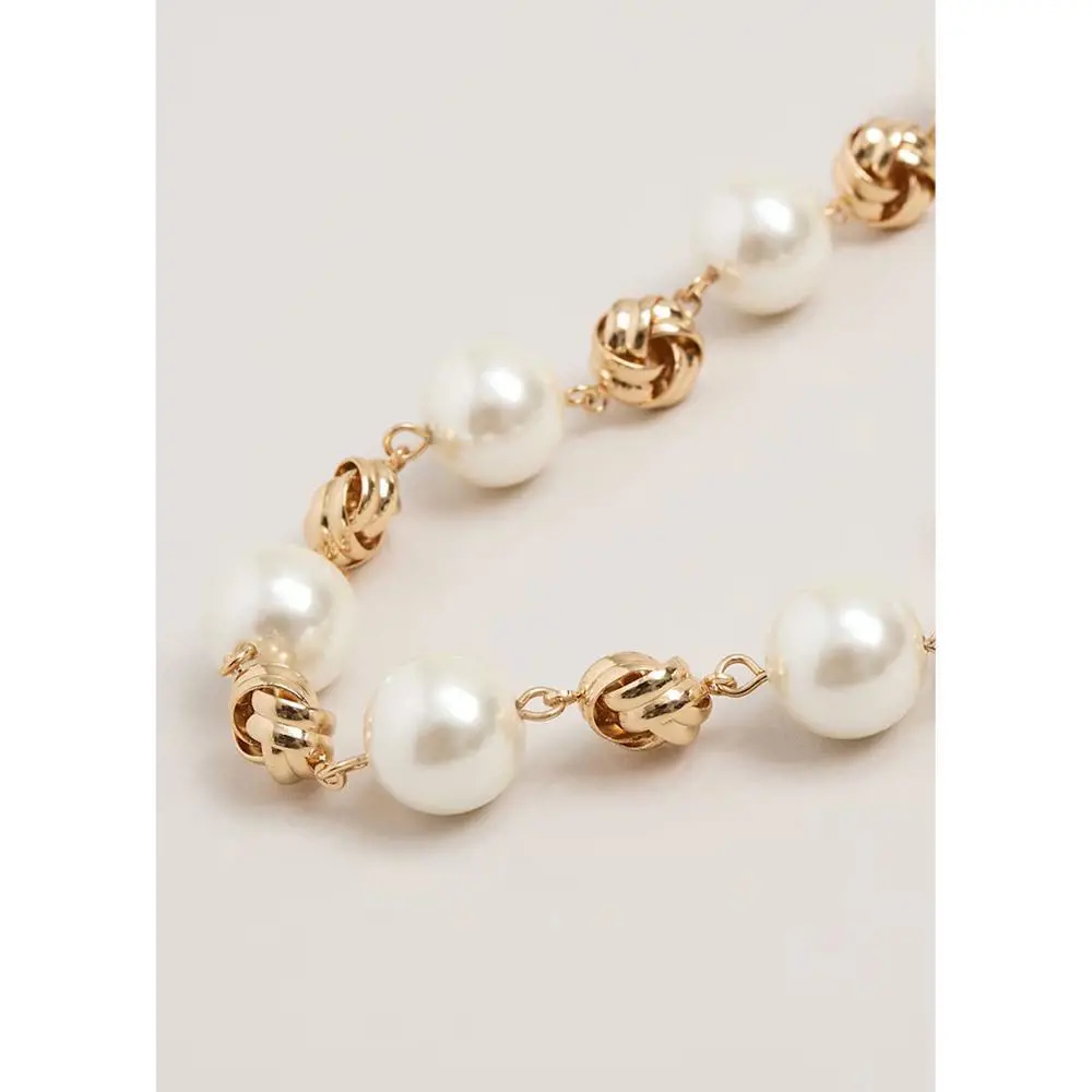 Phase Eight Pearl And Knot Necklace